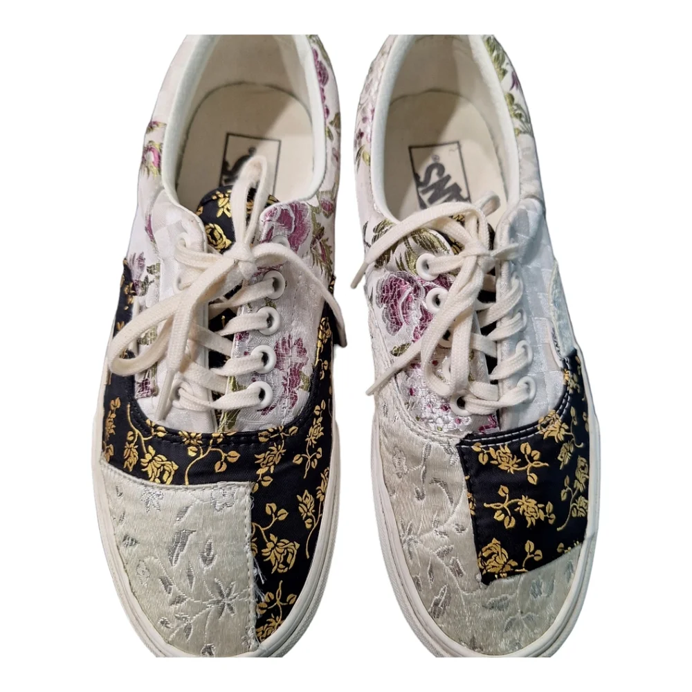 Vans Era Brocade Women's Patchwork Trainer Sneaker Shoes sz8